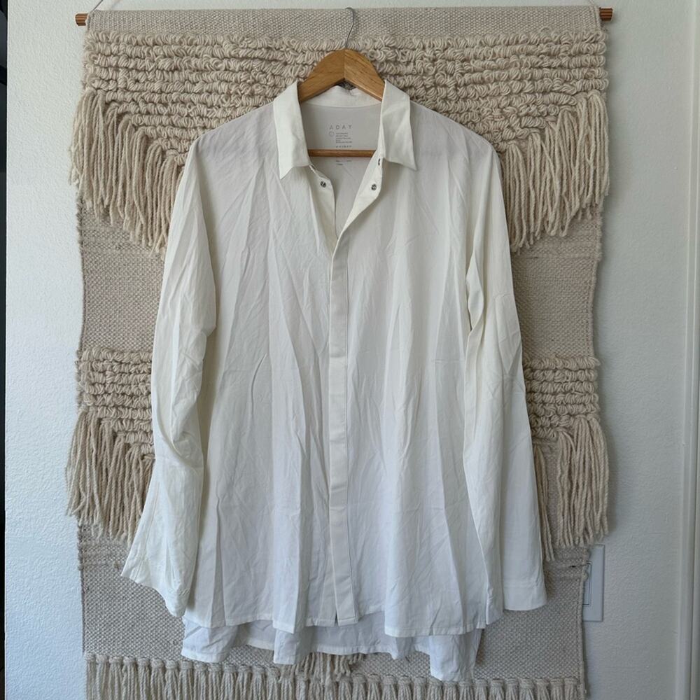 ADAY Something Cool Button Down - image 1